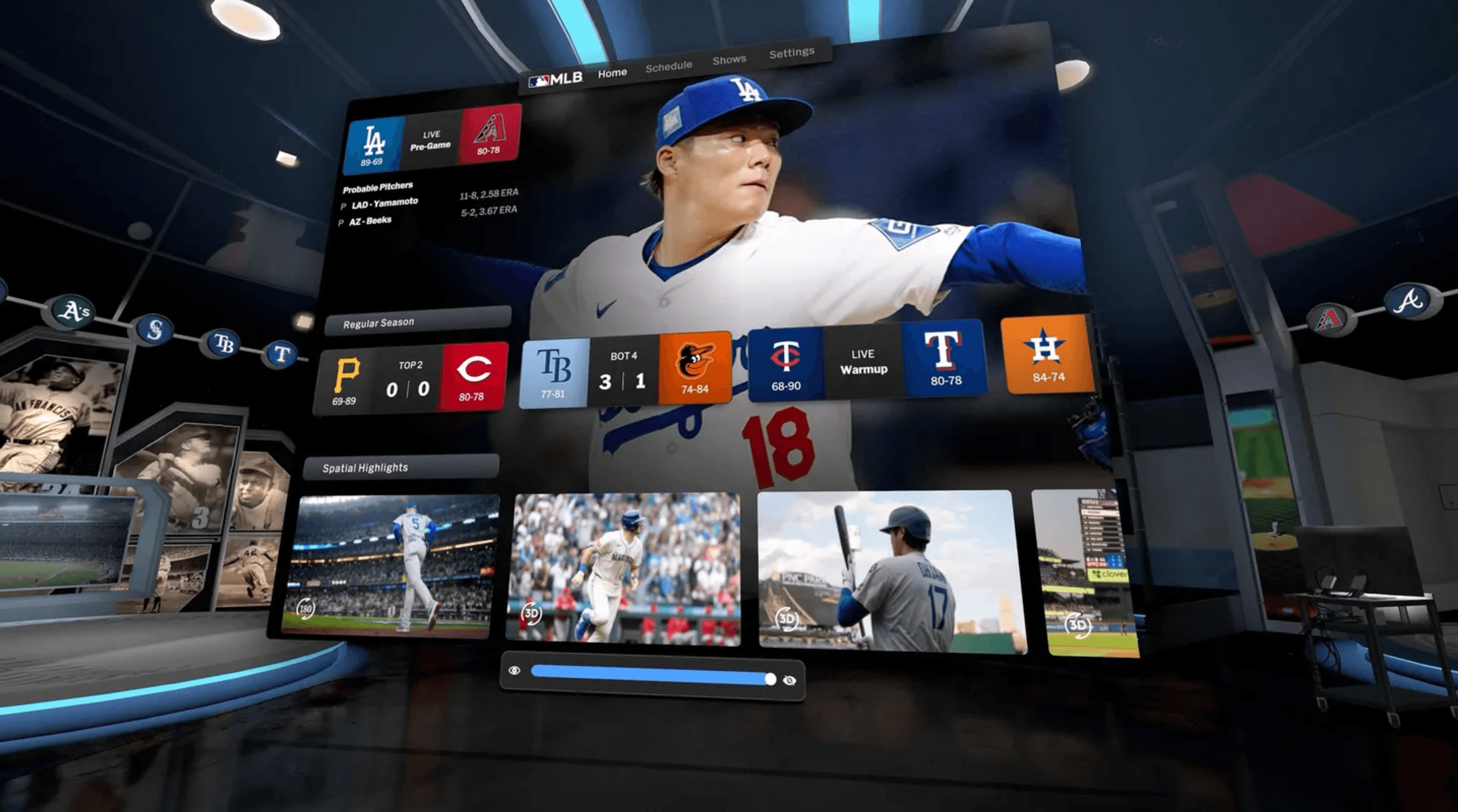 MLB Live Baseball VR App detail image